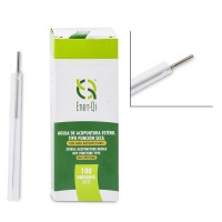 Silicone dry needling needle with EnerQi self-applying guide (100 units - different sizes)