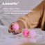 Laselle Weighted Exerciser: Laselle Pelvic Trainer with Variable Weights for Muscle Strengthening INTIMINA