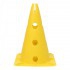 Cone with support for pike and deluxe square base ring - Cone with support for pike and ring: Yellow - Reference: 24184.005.320