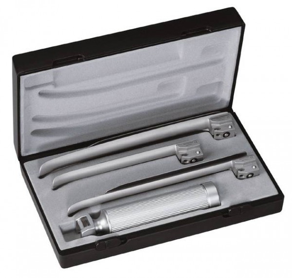 Laryngoscope Riester Ri - 2.7 V Standard Miller, Mango C batteries, not Palas. 2. 3. 4 Laryngoscope Riester Ri - 2.7 V Standard Miller, Mango C batteries, not Palas. 2. 3. 4