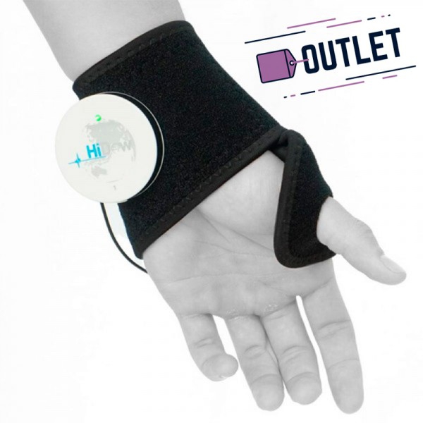 AcuWrist Wrap Hidow: Wrist wrap for electrotherapy treatments with Tens-EMS Hidow devices - OUTLET AcuWrist Wrap Hidow: Wrist wrap for electrotherapy treatments with Tens-EMS Hidow devices - OUTLET