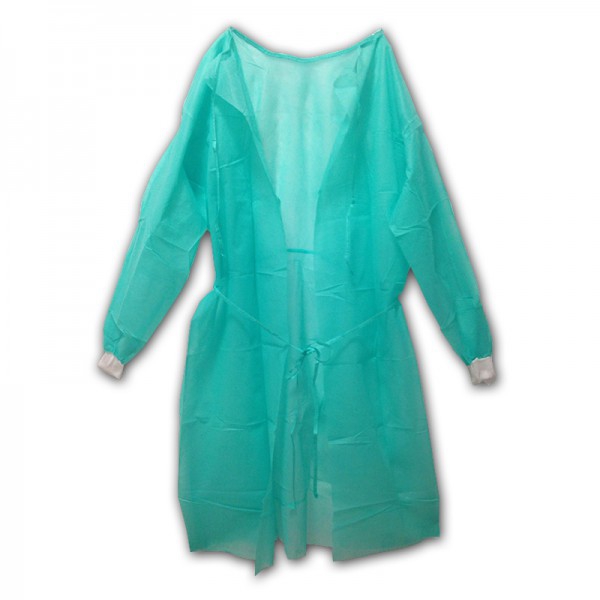 non-sterile disposable gowns with fists 30 grams