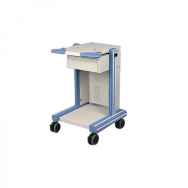 OK Farma6 cart: made of steel with two shelves and a drawer OK Farma6 cart: made of steel with two shelves and a drawer