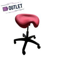 Kinefis Economy low stool: Pony or saddle type with height of 44 - 57 cm (Various colors available) - OUTLET