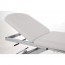 SPECIAL OFFER - 2 Sectional Hydraulic Reconditioning Stretcher with Scalable Wheels, Rollers and Facial Cap (white color)