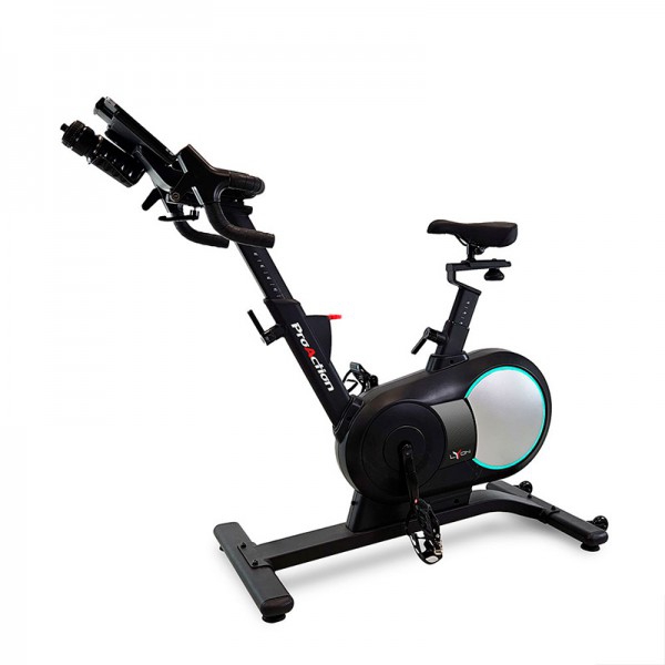 BH Lyon H9115 Fitness indoor bike: Smart Bike with total connectivity and magnetic brake equivalent to 16kg
