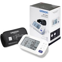 Omron M6 Comfort automatic arm blood pressure monitor: With arrhythmia detection, dual screen and more accurate results (HEM-7360-E)