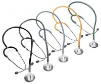 Riester Anestophon stethoscope for nurses, aluminium, in cardboard display box (various colors available)