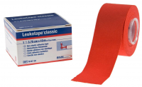 Leukotape Classic Adhesive Elastic Tape 3.75 cm x 10 meters: Red Color