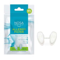 Nasal plugs for allergies and pollution Nosa allergy filter - Removes harmful particles from the air