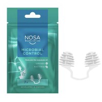Microbial nasal plugs Nosa microbial control - Block viruses and bacteria