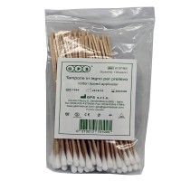 Plastic swab with non-sterile cotton (100 units)