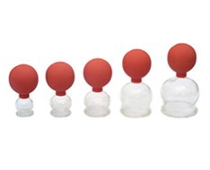 Suction cups with suction bulb