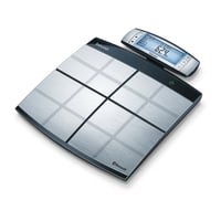 Professional Diagnostic Scale: Beurer BF-105 with 8 Electrodes, Removable Display and Bluetooth
