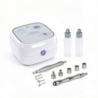 Multifunctional aesthetic device vacuum spray microdermabrasion