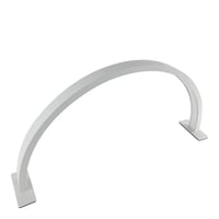 GLOSS Professional LED Manicure Table Lamp. Its arc shape provides homogeneous lighting that improves visibility during detailed treatments.