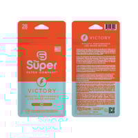 Victory Super Patch - 28 Patch Pack: Vibrotactile stimulation that can improve energy, balance, endurance, and strength