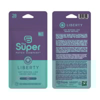 Liberty Super Patch - 28-patch pack: Non-invasive, drug-free technology that improves balance and stability