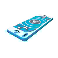 AquaFitMat: floating aquatic step to practice fitness and yoga in the water