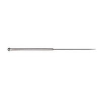 Needles Acupuncture with Silver Handle with Round Head without Guide Zenlong 0.20X25 mm Needles Acupuncture with Silver Handle with Round Head without Guide Zenlong 0.20X25 mm