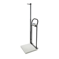 ADE Electronic Bariatric Scale (300 kg): with handrails and height measuring device ADE Electronic Bariatric Scale (300 kg): with handrails and height measuring device