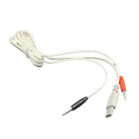 Cable with banana output for use of electrodes or clamps for ITO ES-130