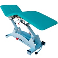 Kinefis Supreme Three-Section Hydraulic Stretcher 194 x 70 cm with Retractable Wheels