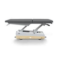 Swop 2L Up Physio electric physiotherapy table: two sections, with premium finishes, integrated heating and perimeter control