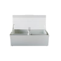 Sterilization Bucket with a Capacity of 1.5 Litres: Includes a lid and tray for sterilizing instruments