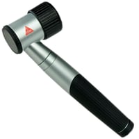 Heine mini 3000 dermatoscope: with battery handle, contact disc and oil for dermatoscopy