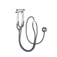 Riester Duplex Teaching Stethoscope: Made of stainless steel, with two arches, in a cardboard display box (slate gray color)