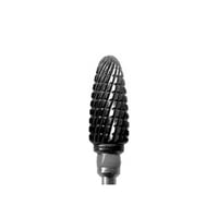 Milling cutter made of MC 251QF (060) Tungsten carbide: Coarse Abrasion. Ideal for strong and aggressive roughing of nails.