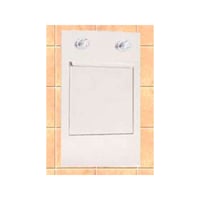 Wall-mounted bed washer with stamping tank with timed taps: Made of stainless steel (45 x 30 x 75 cm)