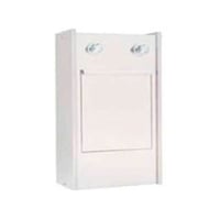 Visible bed washer with stainless steel tank and timed taps: bed support inside (45 x 30 x 75 cm)