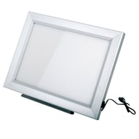 AF400LED extra-slim negatoscope with aluminum frame: Din A-4 size