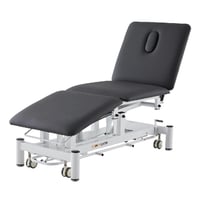 Brom Coinfycare Electric Table: Three Sections, Adjustable Height, Adjustable Backrest, and Ergonomic Design for Aesthetics and Physiotherapy