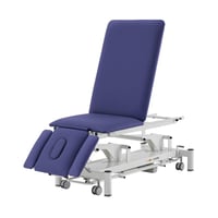 Galley Coinfycare Electric Table: Seven Sections, Triple Motor, PU Upholstery and Folding Armrests for Professional Aesthetics and Physiotherapy