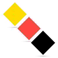 Podialene 125 yellow, red and black