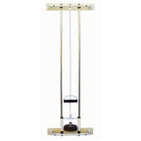 Single wall pulley set for upper extremity exercises