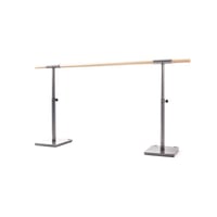 Support set with adjustable wheels simple ballet bar + One bar (two sizes available)