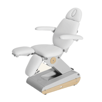 Swop P3 Up Podiatry Chair: Three motors that regulate height, Trendelenburg position and adjustable leg rests