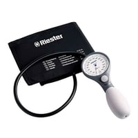 Riester Ri-San Aneroid Blood Pressure Monitor in Slate Gray with Velcro Cuff (Adults)
