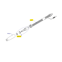 Internal group - Handpiece accessory for Kinefis Vortix Suction Micromotor with 40,000 rpm