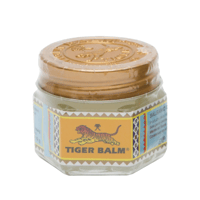 ORIGINAL White Tiger Balm: Natural analgesic for acute injuries or inflammatory processes. Cooling effect.
