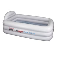 Mueller RecoveryTub Solo Complete Kit Portable Inflatable Ice Bath for Individual Cryotherapy