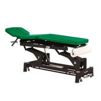 Multifunctional Ecopostural electric stretcher: three bodies with black connecting rod structure and T05 head (50 x 198 cm)