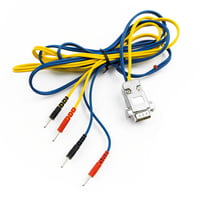 New Age Rectangular Connection Cables: Compatible with Pocket Card Electrostimulator