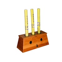 Moxa box for cigar (three holes)