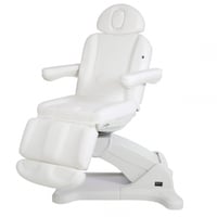 Tempo high-end aesthetic stretcher chair: Electric with three motors to control the height and inclination of the backrest and 240º rotating chair with Trendelenburg position