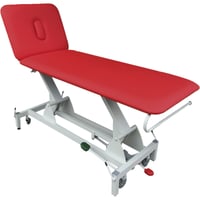 Kinefis Excellent two-body hydraulic stretcher 194 x 70 cm with retractable wheels: Optimal balance in robustness - price - aesthetics